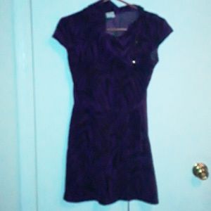 Short sleeve sweater dress